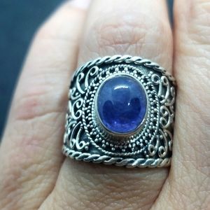 Sterling Silver Bali ring